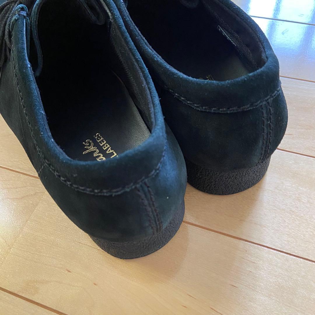 クラークス ワラビー エヴォ ウォータープルーフ ブラック