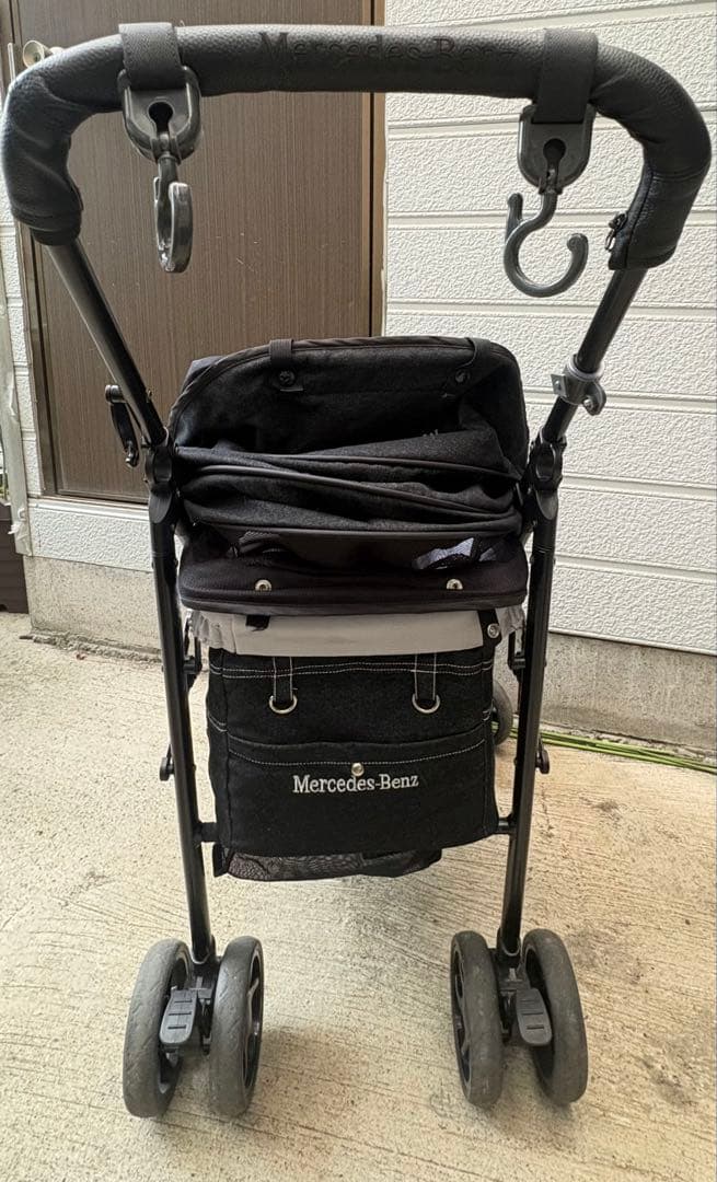 ☆週末限定タイムセール☆ Mercedes-Benz ペットカート 黒 デニム風