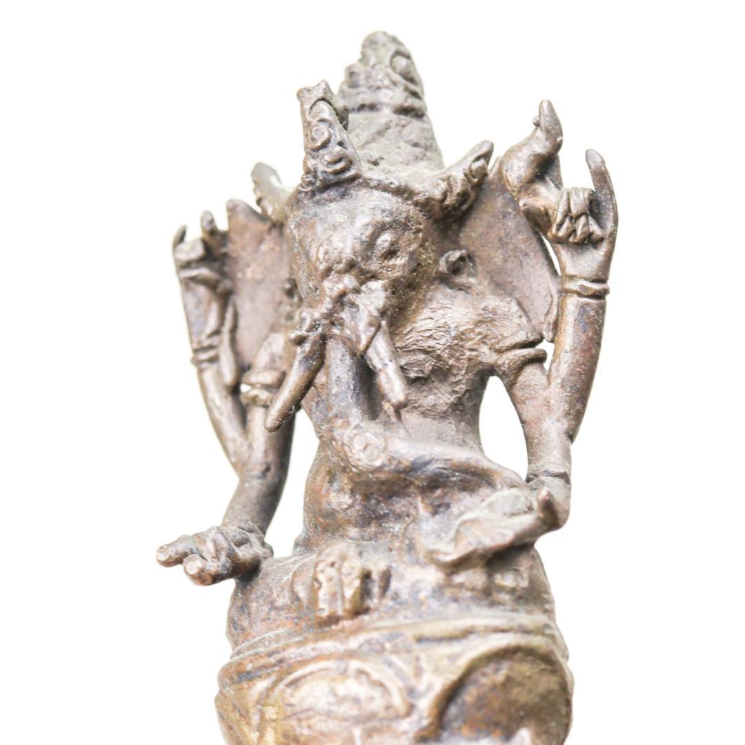 銅製 ガネーシャ 仏像 チベット仏教 仏教美術