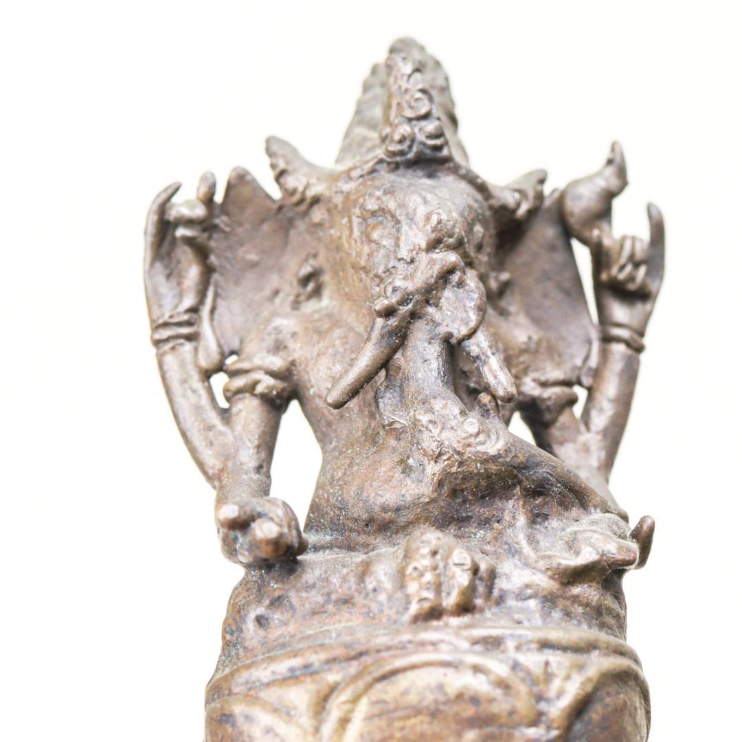 銅製 ガネーシャ 仏像 チベット仏教 仏教美術