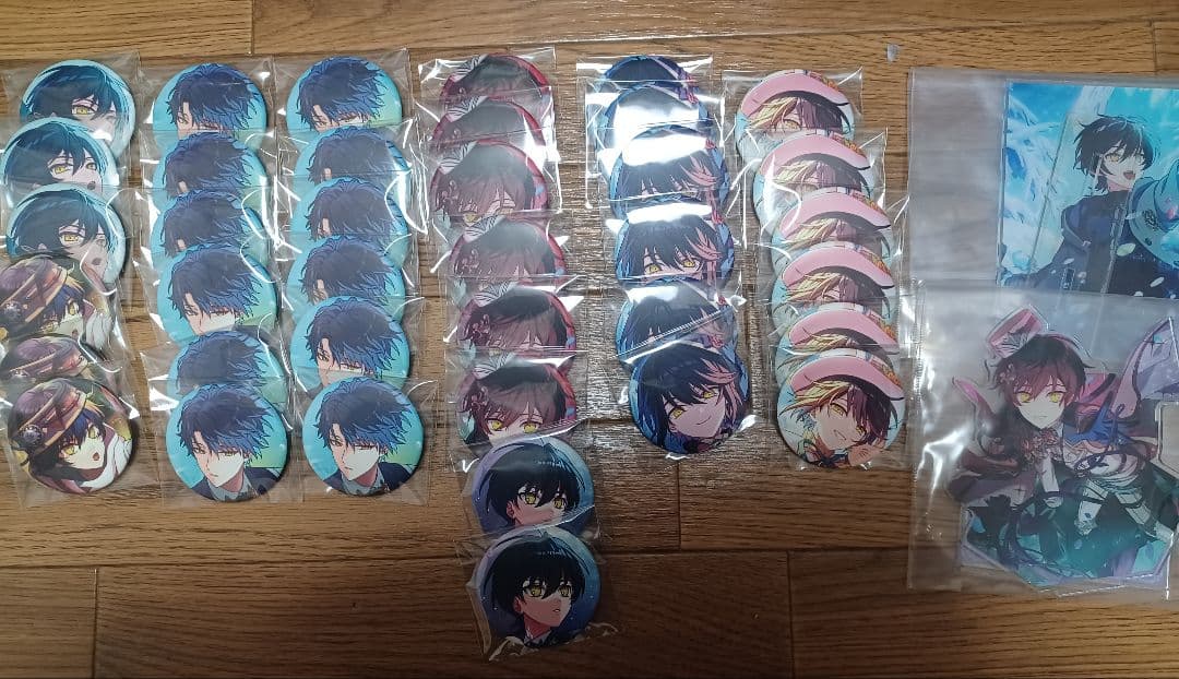 まほやく 缶バッジ　スノウ ホワイト　まとめ売り　アクリルスタンド　40点