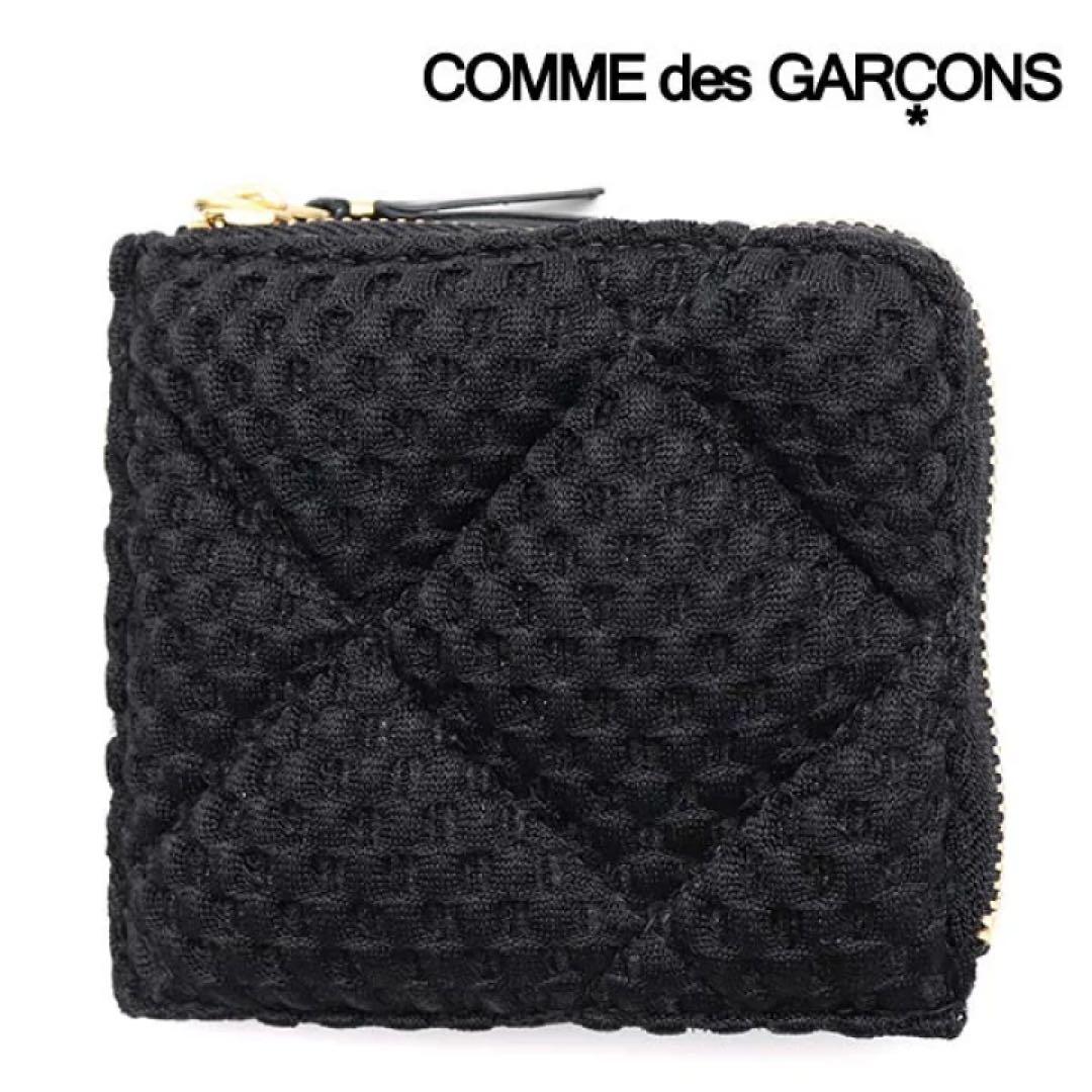 新品 コムデギャルソン L字ジップケース 財布 SA3100FT ブラック