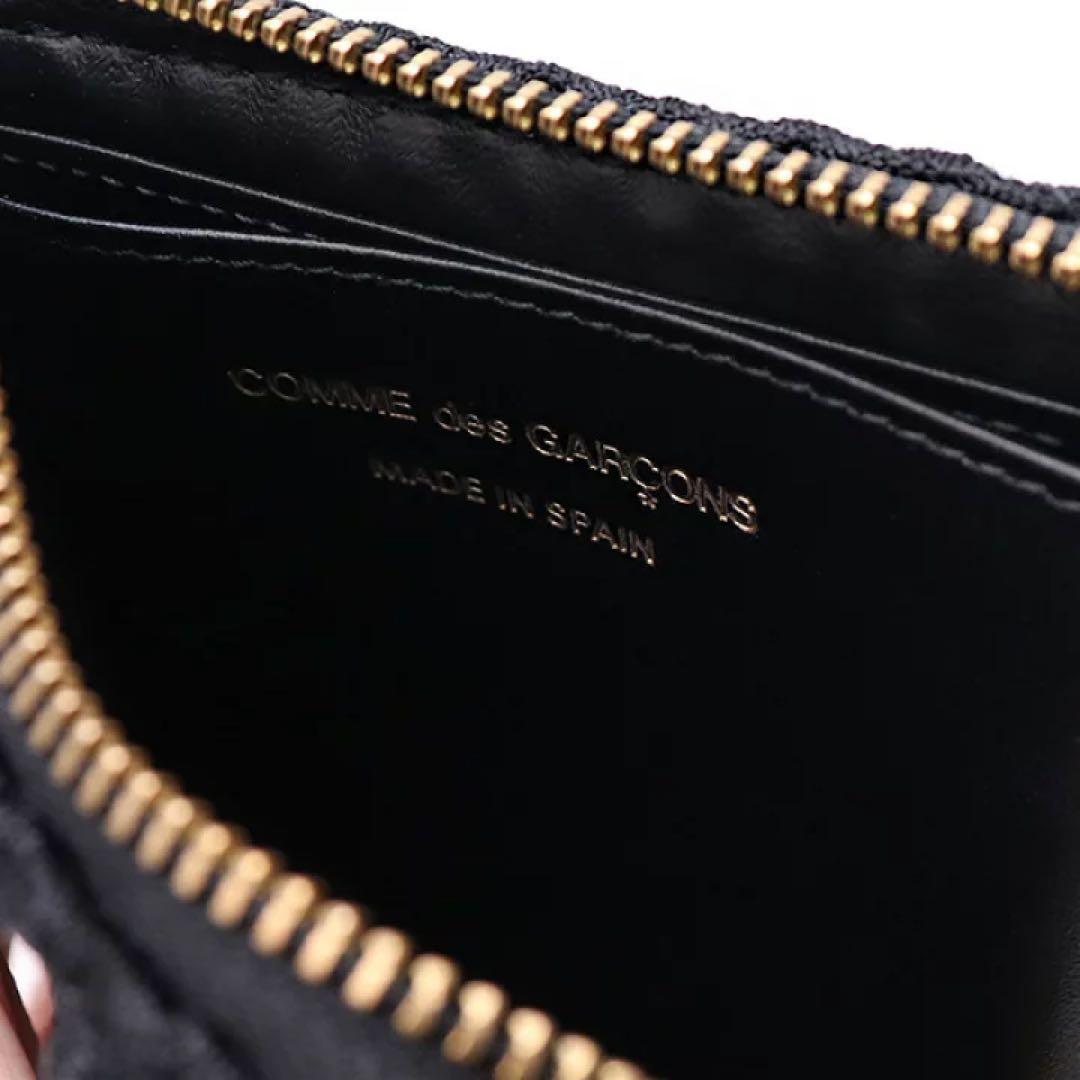 新品 コムデギャルソン L字ジップケース 財布 SA3100FT ブラック
