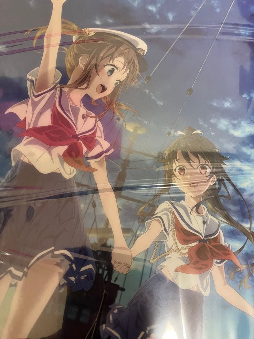 【非売品】ハイスクールフリート A3 サイズ クリアポスター ②