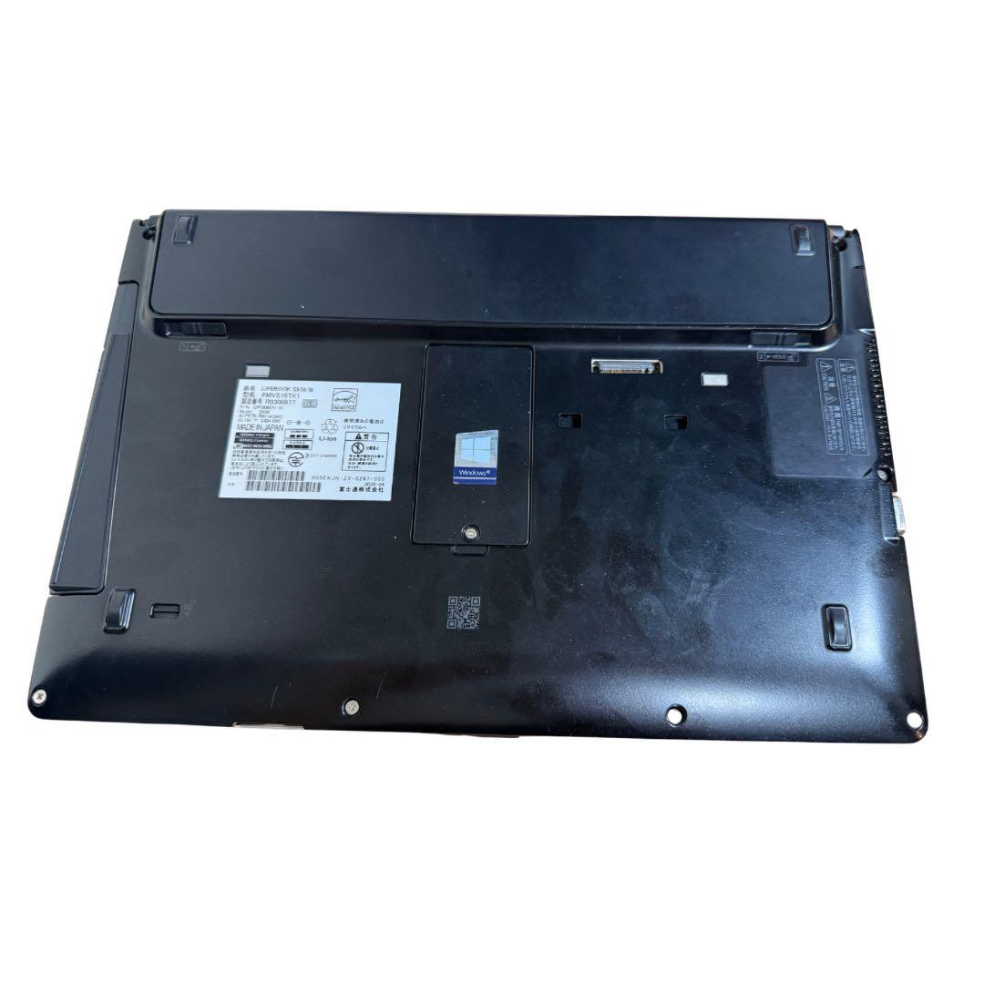 第8世代i5搭載 ノートパソコン 富士通 S938/B