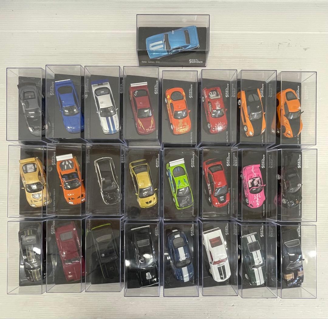 kntoy69-0523 ワイルドスピード　ディアゴスティーニ　25種セット