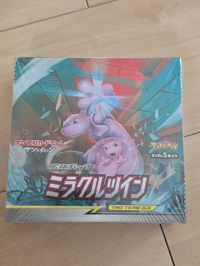 【シュリンク付き未開封box】ポケモンカードゲーム ミラクルツイン