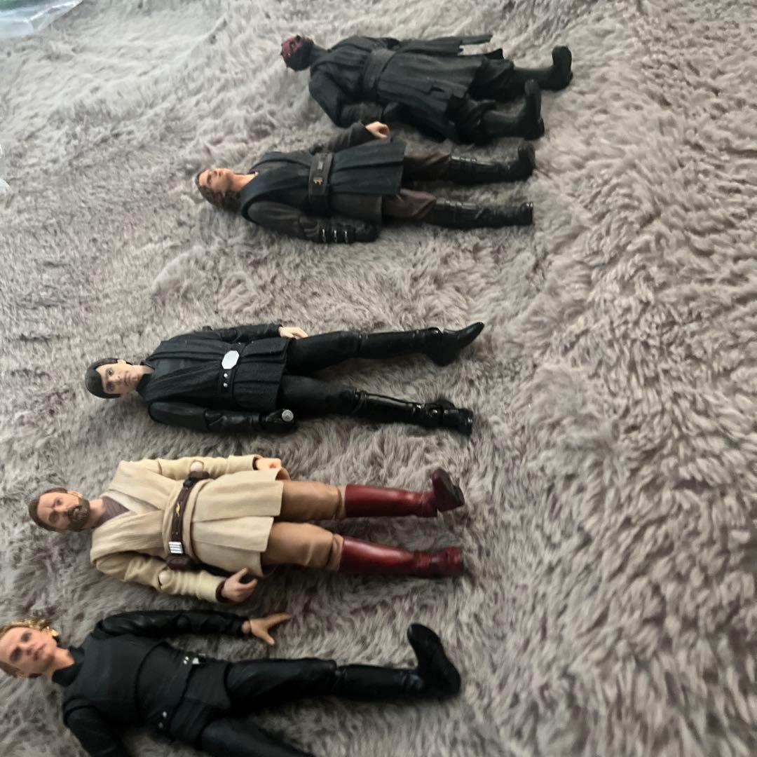 スター・ウォーズ 可動式フィギュア 5体セット本体のみ