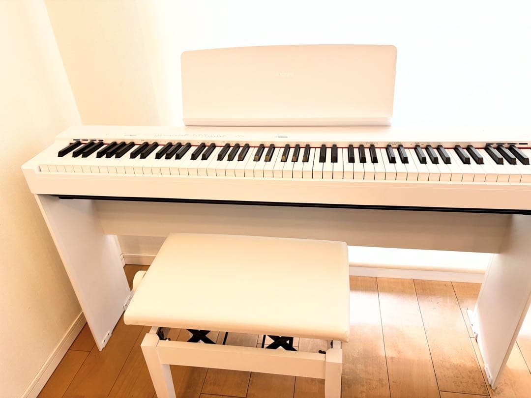 ヤマハ YAMAHA P225ＷＨ電子ピアノ　ホワイトL-200WH(白)