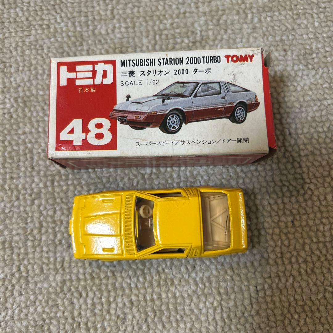 日本製トミカ 赤箱 三菱 スタリオン2000 ターボ1/62