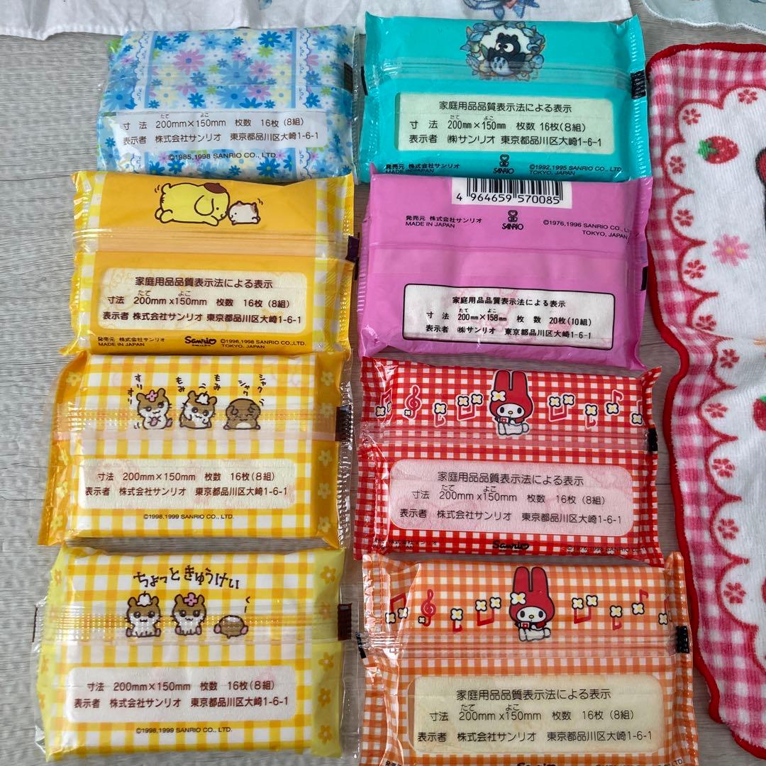 【レア】平成レトロ サンリオ ハンカチ・ティッシュセット