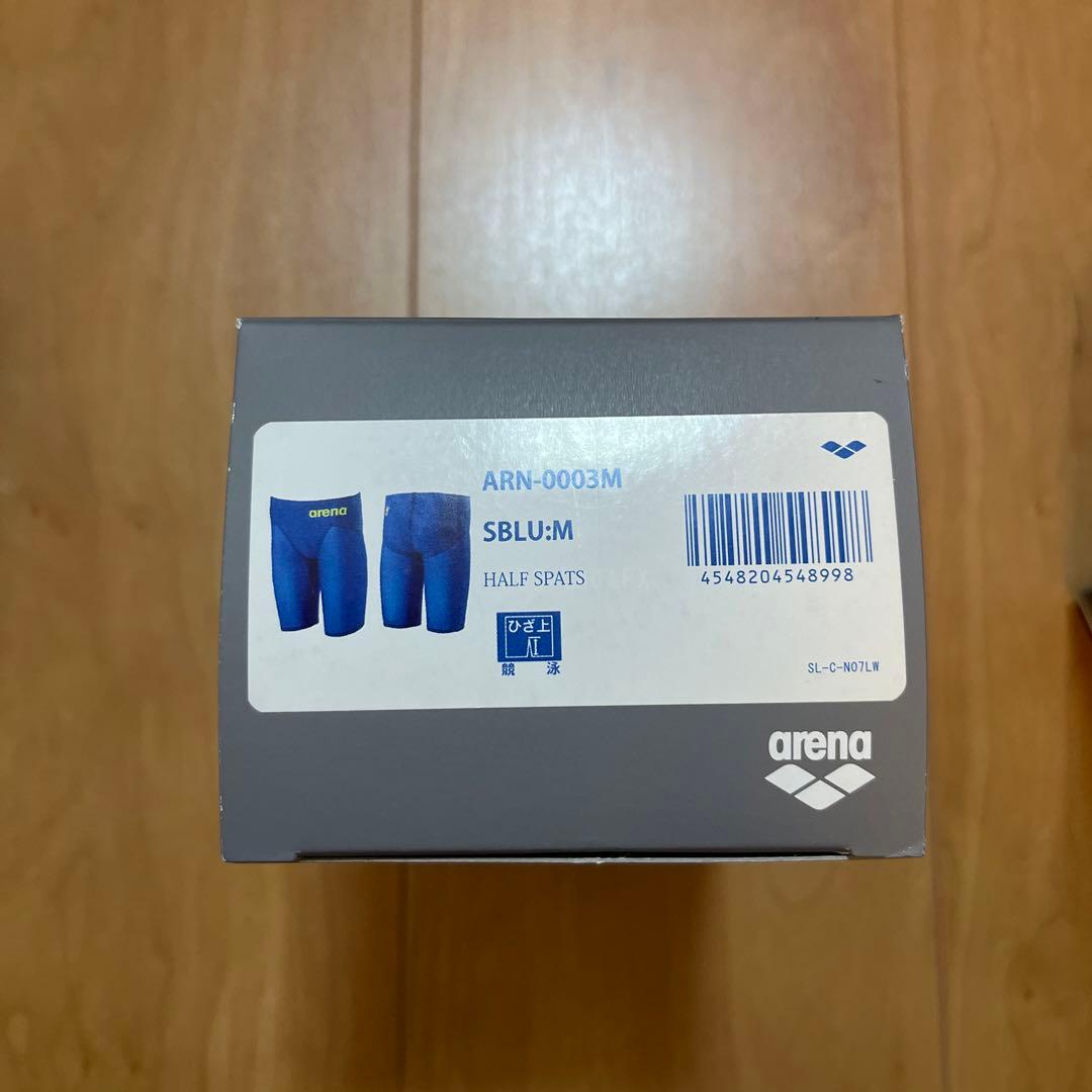 【レイレイ】arena AQUAFORCE X 競泳水着 M スカイブルー