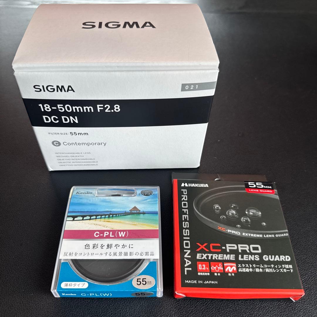 【キヤノンRF用】SIGMA 18-50mm F2.8 DC DN おまけ付き