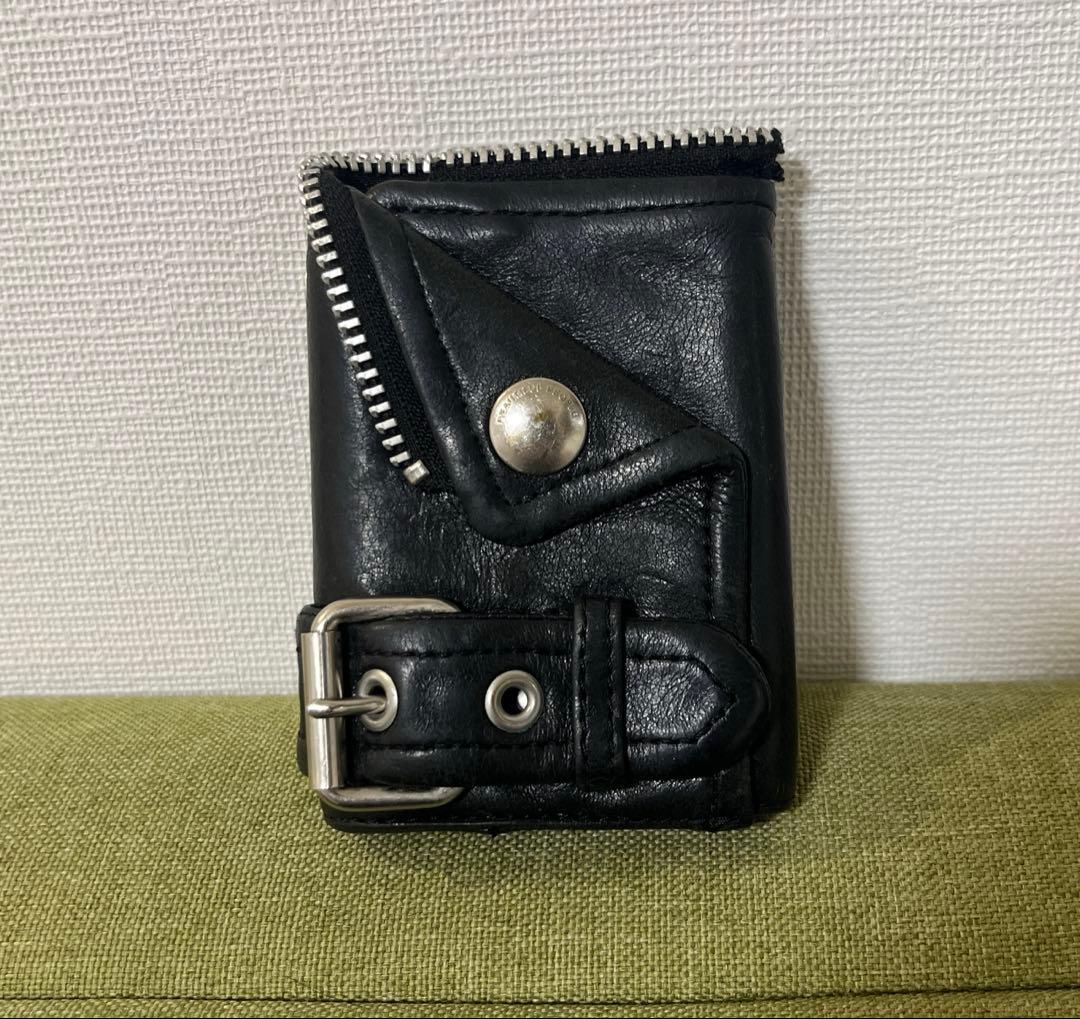 S*Y様 beautiful people 三つ折り 財布 レザー ライダースウ