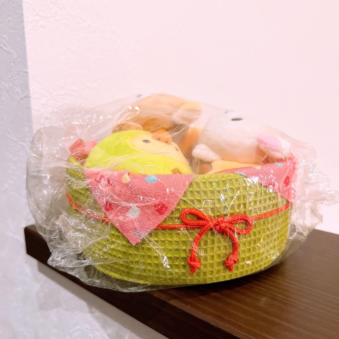 リラックマ　和菓子テーマ　春の菓子折りぬいぐるみセット