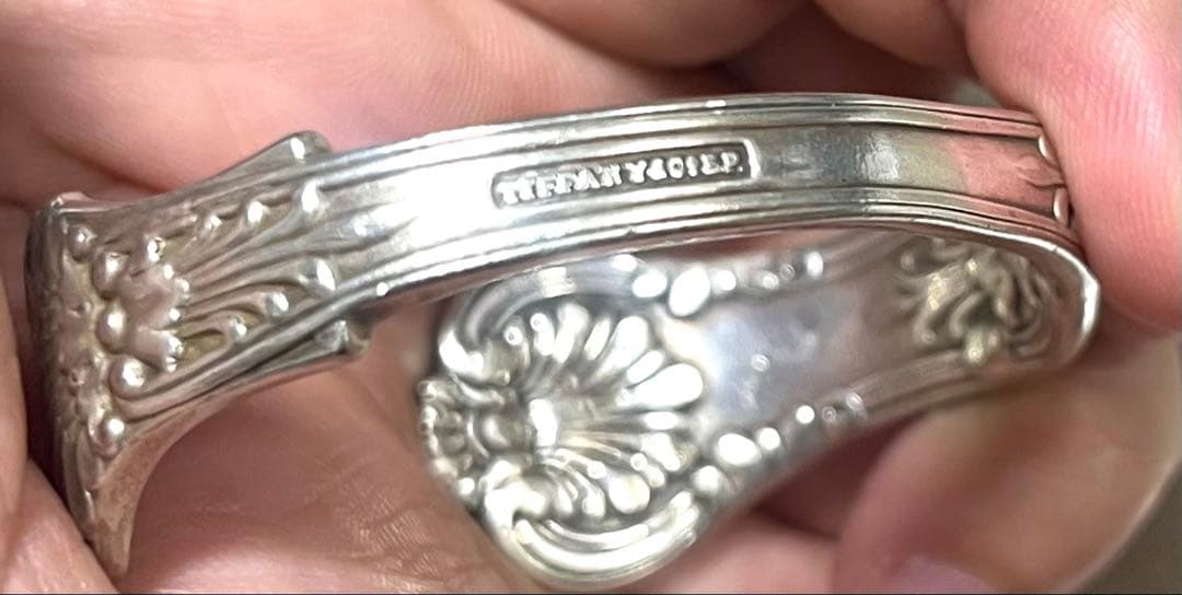 激レア‼️ オールドティファニー　シルバーバングル