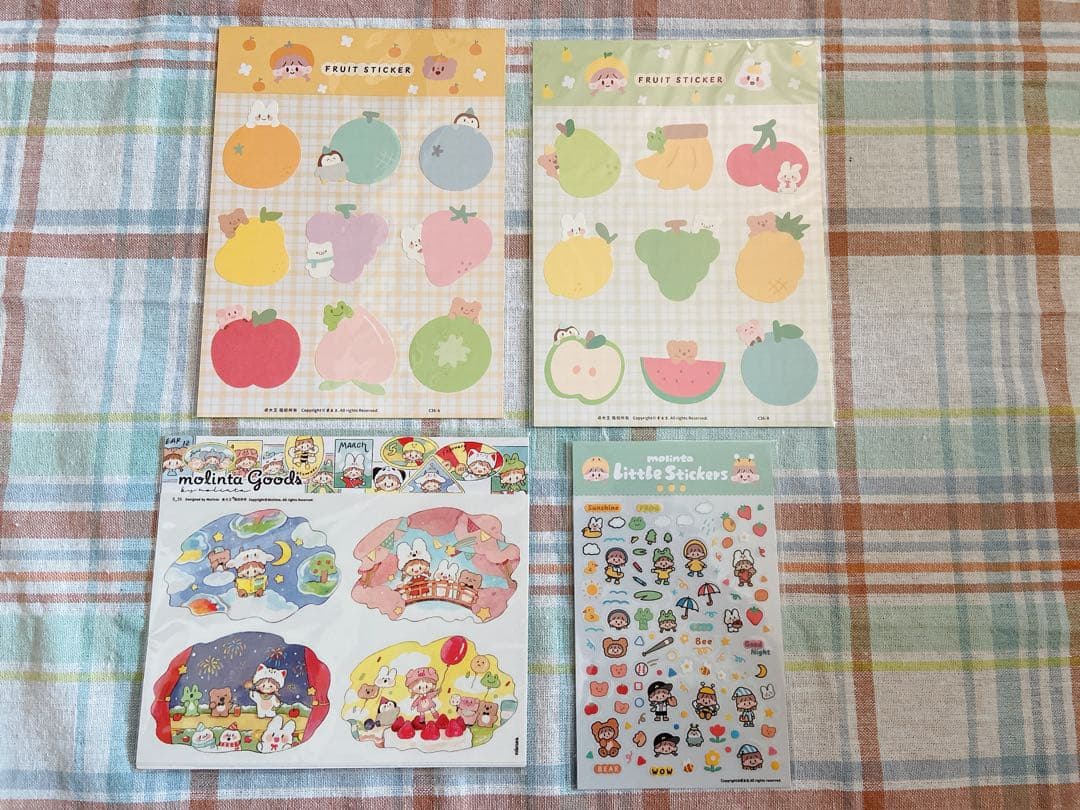 海外作家 molinta ステッカー