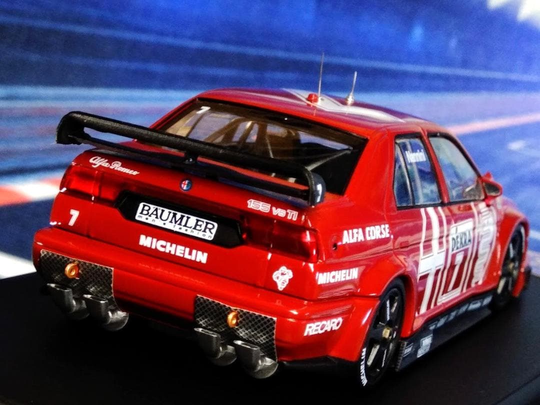 1/43 hpi-racing アルファロメオ 155V6 TI ♯7 DTM