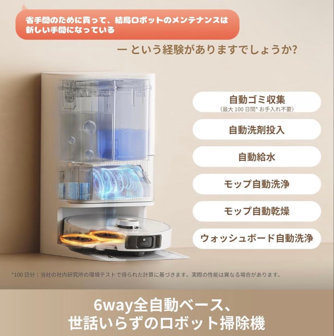 期間限定値下げ【新品】DREAME L40s ProUltra ロボット掃除機