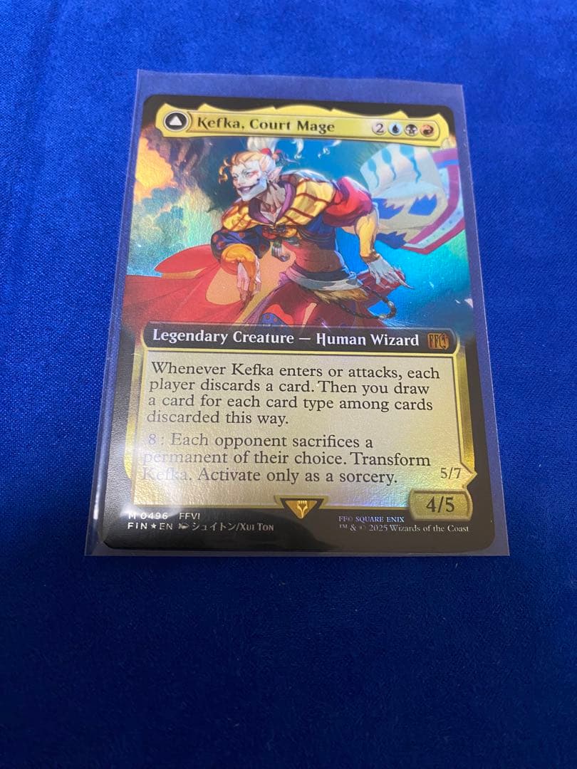 mtg Bundle限定 人造魔導士、ケフカ　ヤシュトラ 拡張foil ff