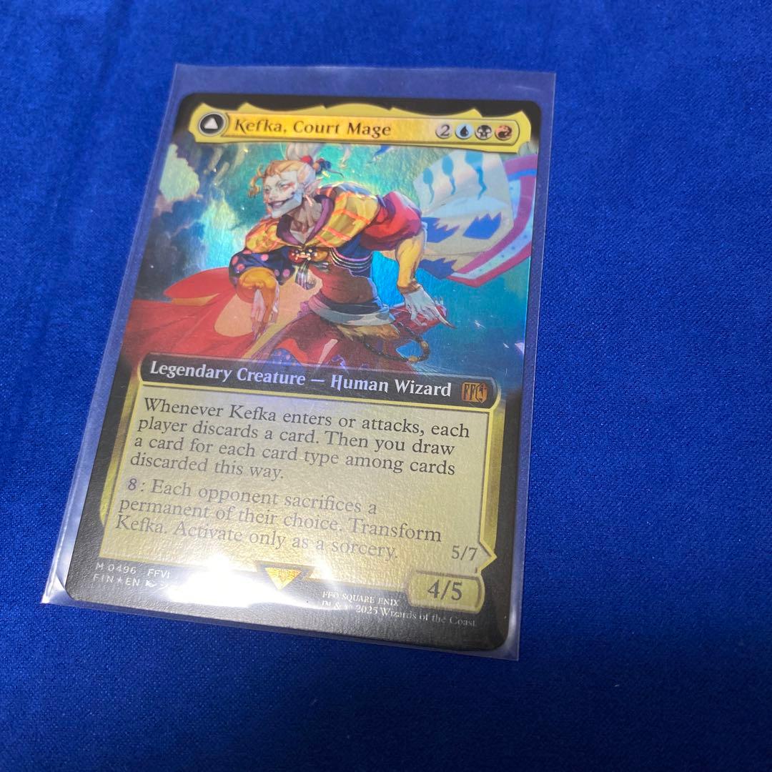 mtg Bundle限定 人造魔導士、ケフカ　ヤシュトラ 拡張foil ff