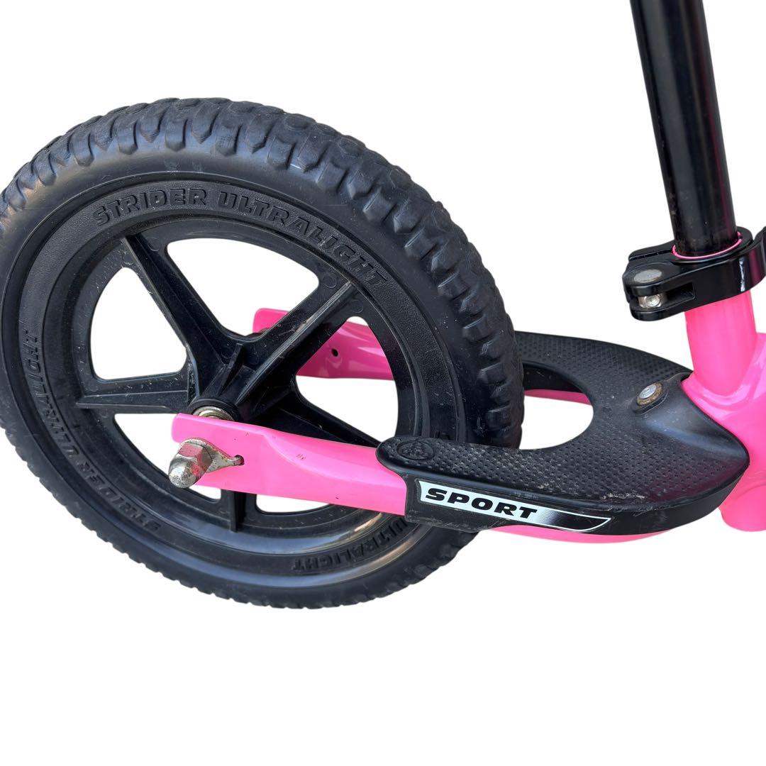 STRIDER バランスバイク ピンク 12インチ スポーツモデル ストライダー