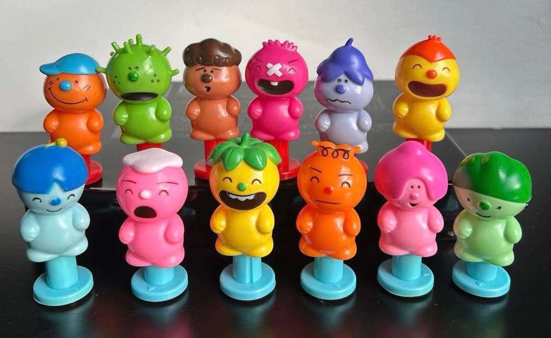 こんなこいるかな　指人形　ソフビ　スタンプ