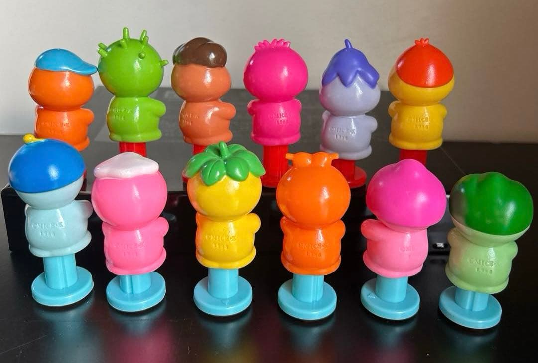 こんなこいるかな　指人形　ソフビ　スタンプ