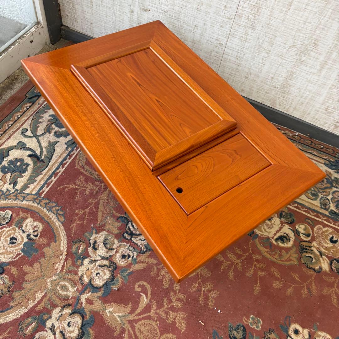 昭和レトロ 欅 木製長火鉢 4杯 引き出し収納付き 火鉢 囲炉裏 古家具 古道具