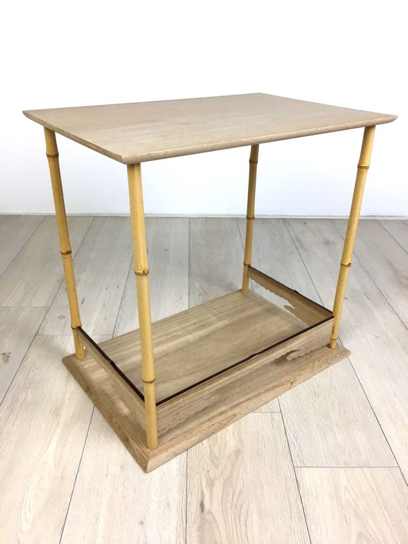 S332鳳凰棚 萩井一丘作 一茶庵 佃一祐 煎茶道具 共箱