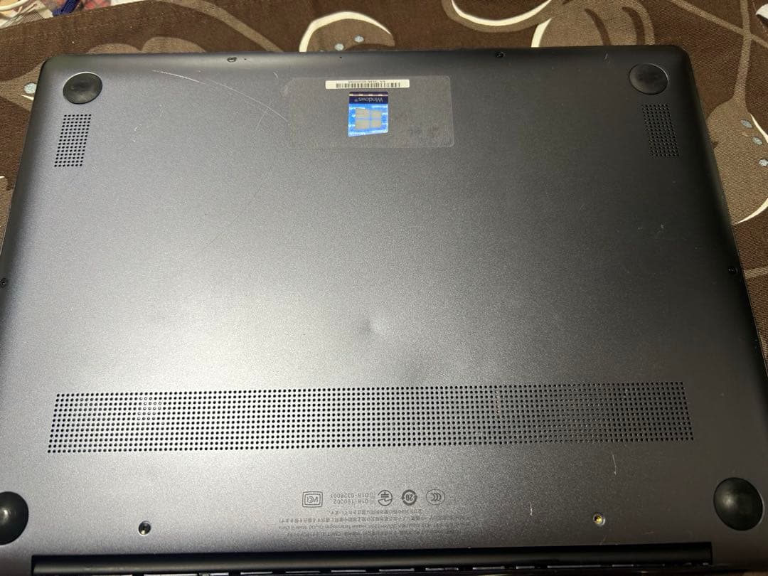 HUAWEI matebook13 256GB 問題あり