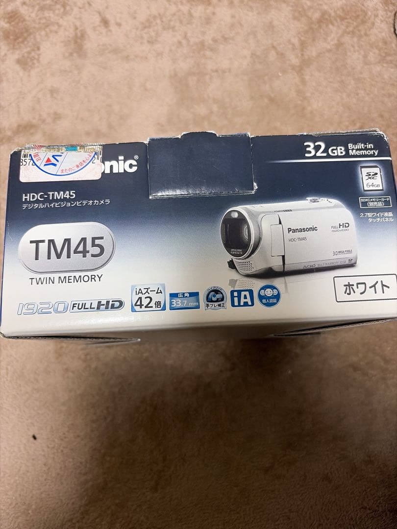 Panasonic HDC-TM45 ビデオカメラ
