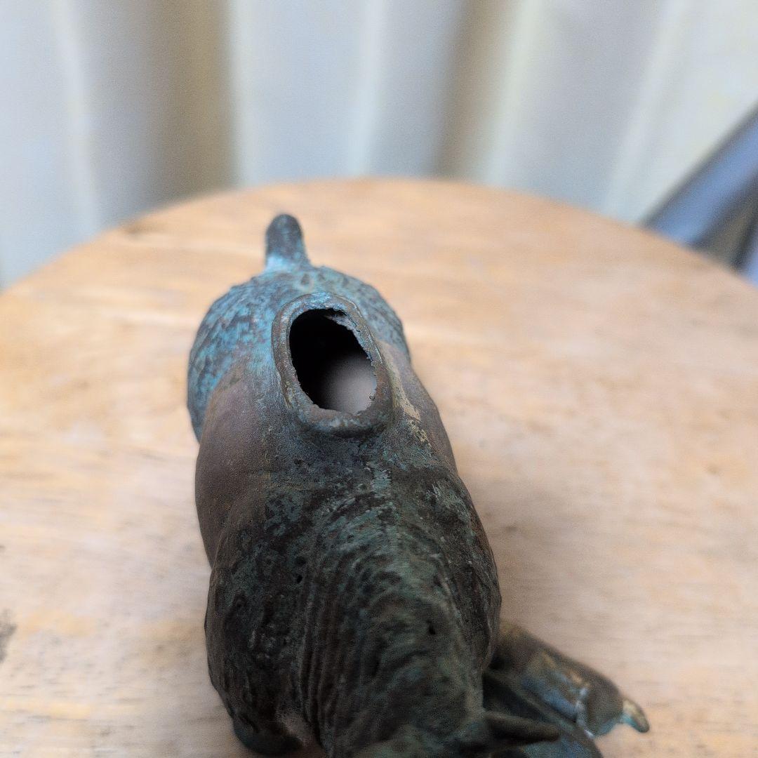 青銅製動物形状置物