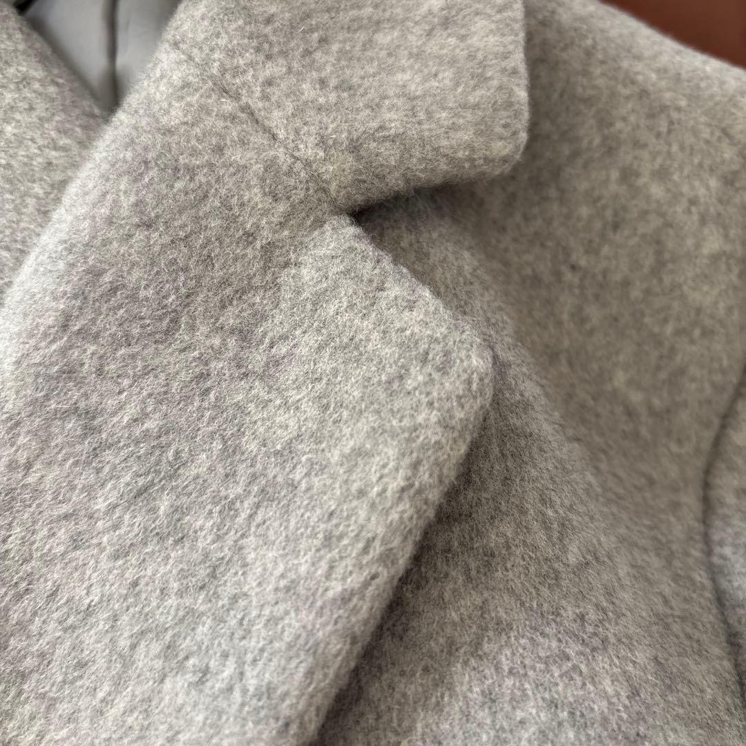 【極美品】theory luxe セオリーリュクス グレー チェスターコート