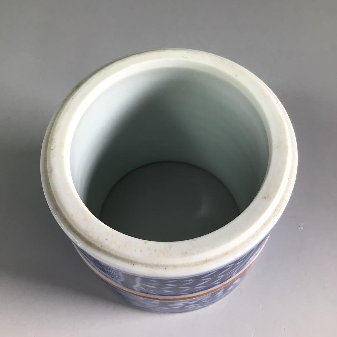 Ｒ２９１　皆具　『平安　昭阿弥造』『染付祥瑞文』　共箱　茶道具