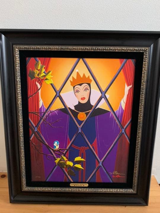 白雪姫　イーヴィルクイーン　絵　ディズニー　アート