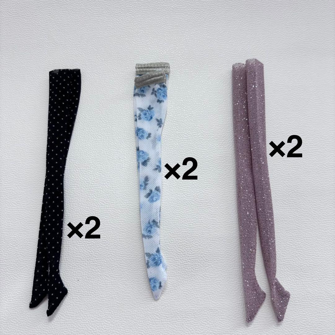 〈12〉リカちゃんサイズ タイツ風 ブロッサムピンク /ハンドメイド