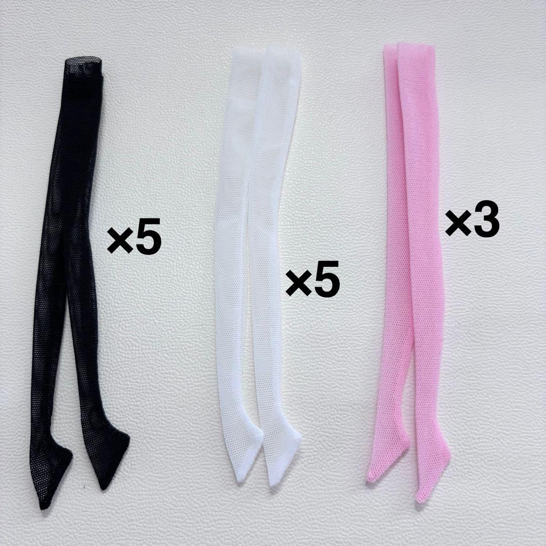 〈12〉リカちゃんサイズ タイツ風 ブロッサムピンク /ハンドメイド