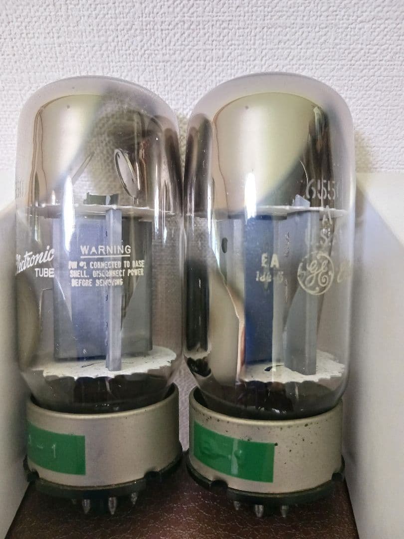 松*一様 GE 6550A 真空管ペア　2本