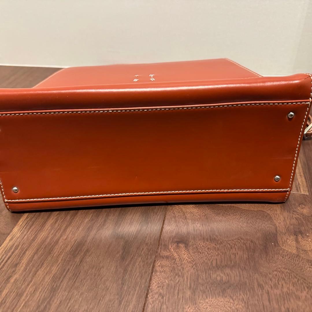 未使用VASIC Bee ハンドバックブラウン2wayショルダー付きブラウン