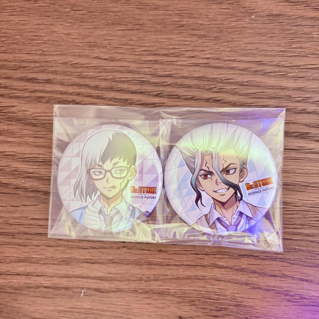 Dr.STONE Blu-ray特典 缶バッジ 千空・ゲン