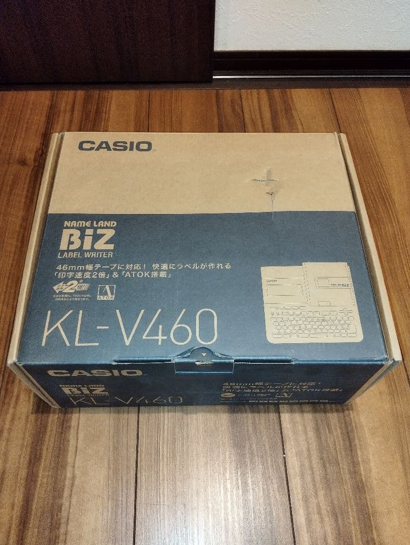 CASIO　ネームランド BIZ ラベルライター KL-V460