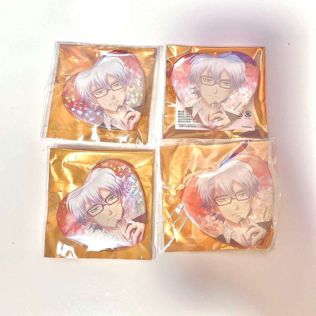 ときメモGS ハート缶バッチ　氷室一紀