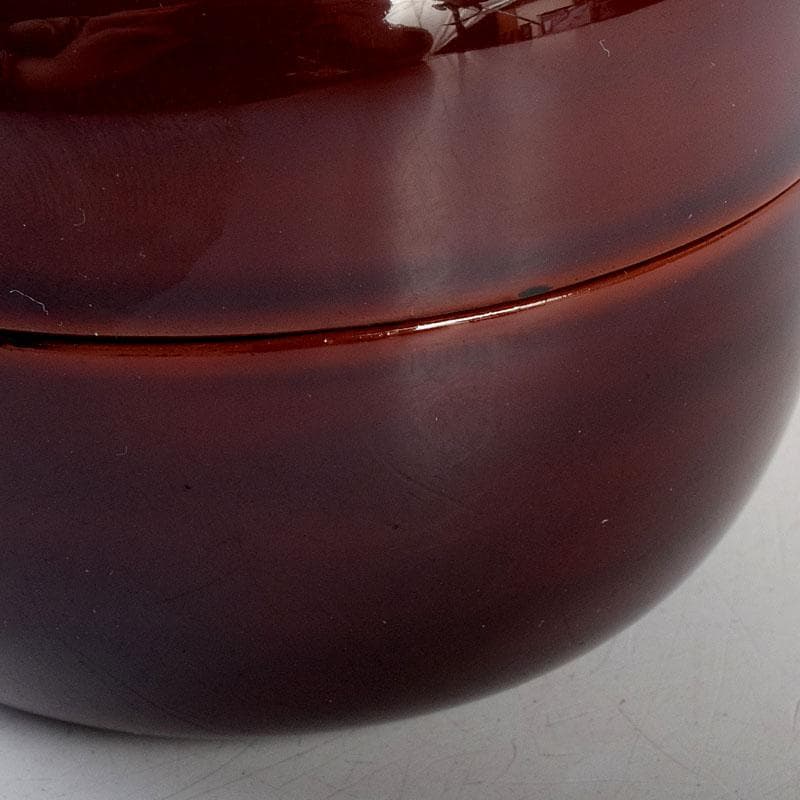 茶道具　雅康作　松竹梅蒔絵　平棗　共布共箱　V　8818