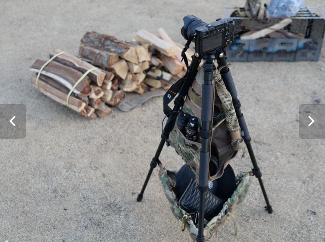 テーブル・チェア・ハンモック BYCRISEORIGINALS /TRIPOD STORAGE /BLACK