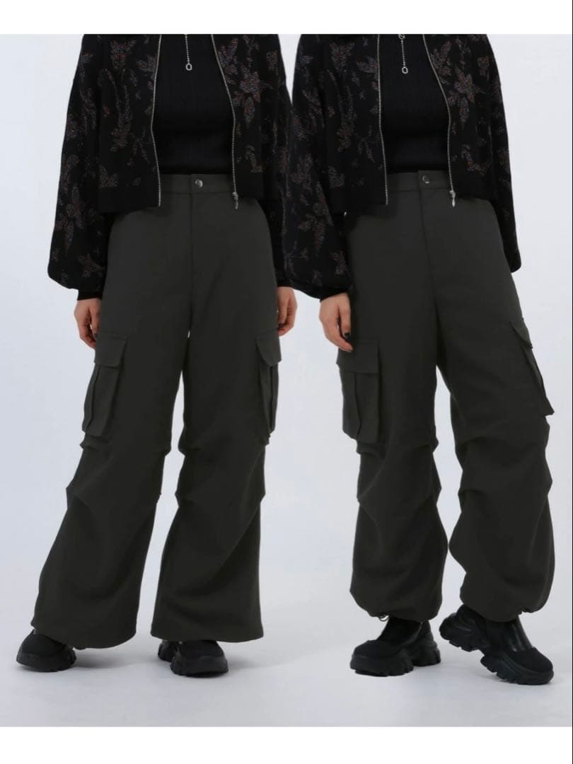 HAREワイドパンツ ワンピース 2点セット