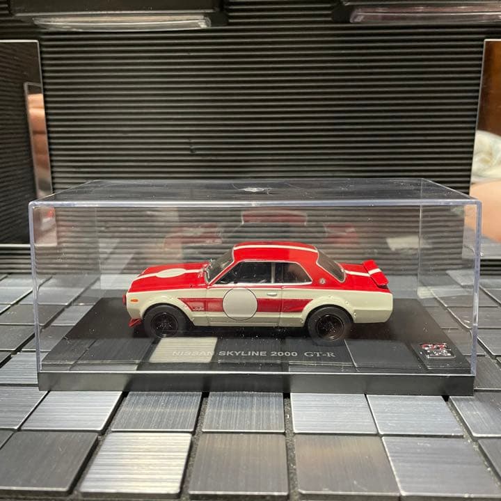 未展示品　京商1/43 スカイライン2000GTR(KPGC10)カタログモデル