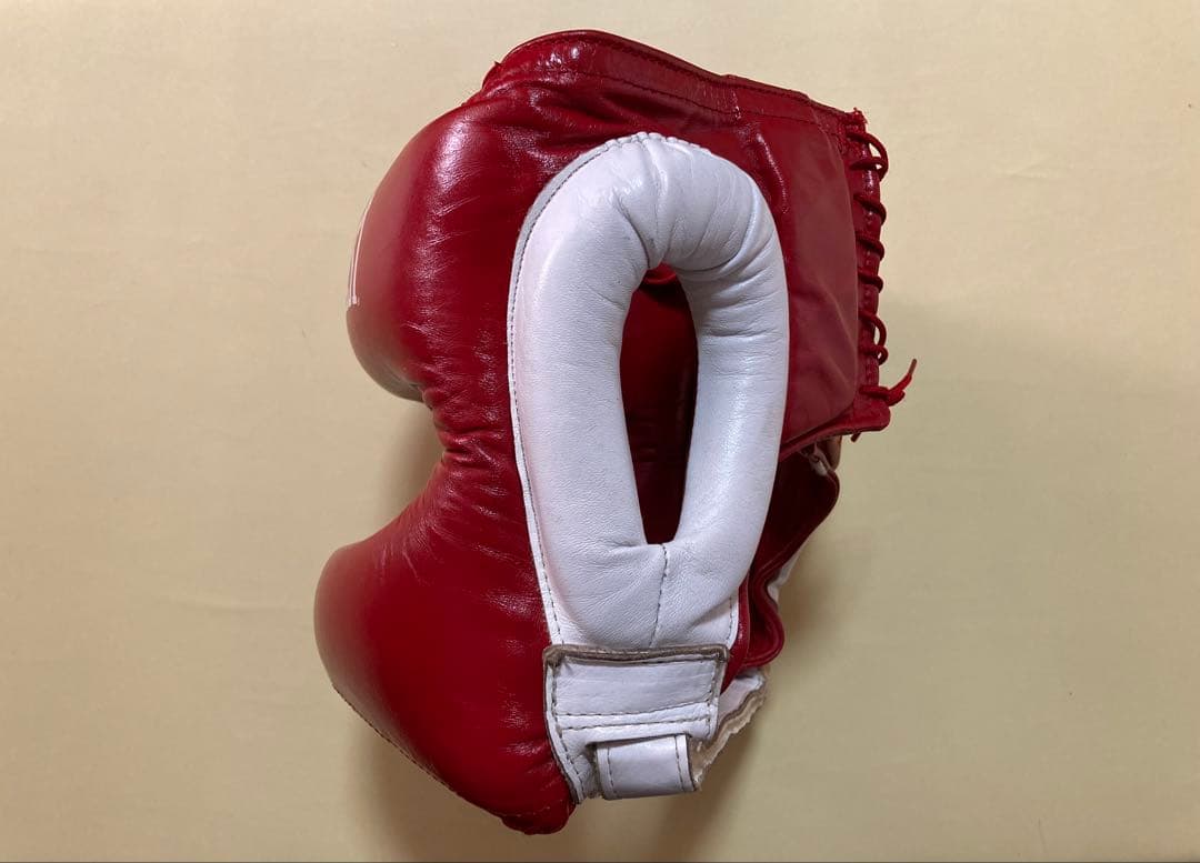 EVERLAST ヘッドギア MX メキシカンレザー　本革 Lサイズ