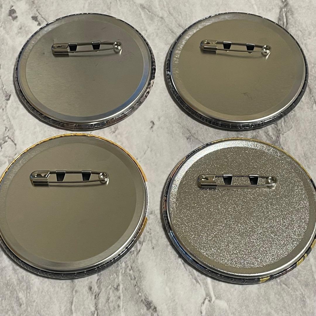 輩缶バッジ 4点 トラファルガー・ロー GEAR BEAST ワノ国 RED