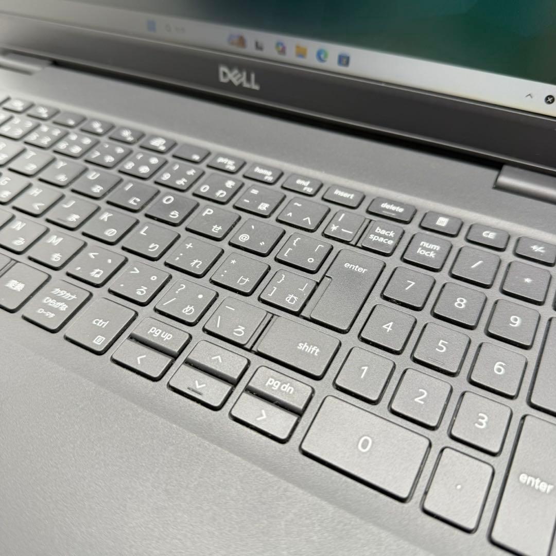 DELLノートパソコン 第10世代i7 高速静音 新品512ベンチマークS 軽量